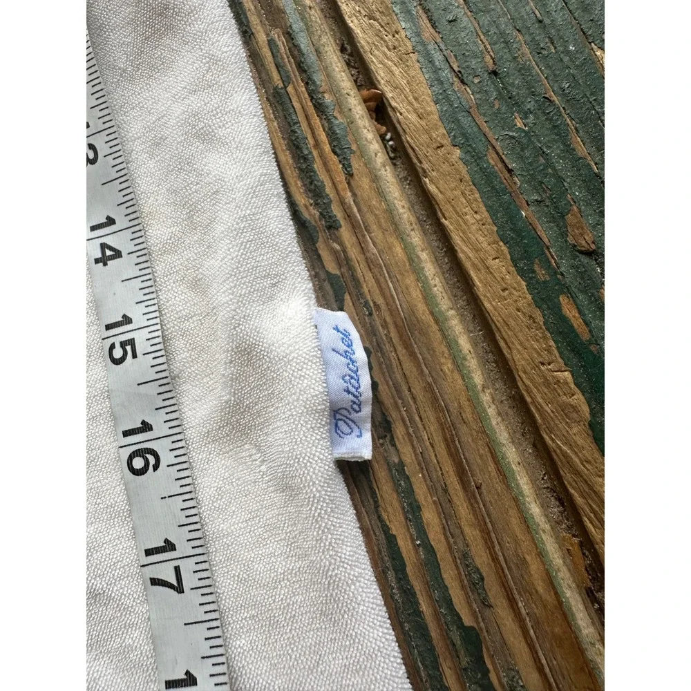 Patachou‎ White Terry Cloth Footed Sleeper Bib Front Bows Infant Baby